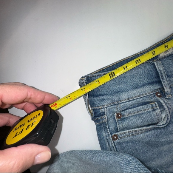 Free People NWT Shayla Boot Cut Jeans Light Wash Size 27 Short - Picture 13 of 13